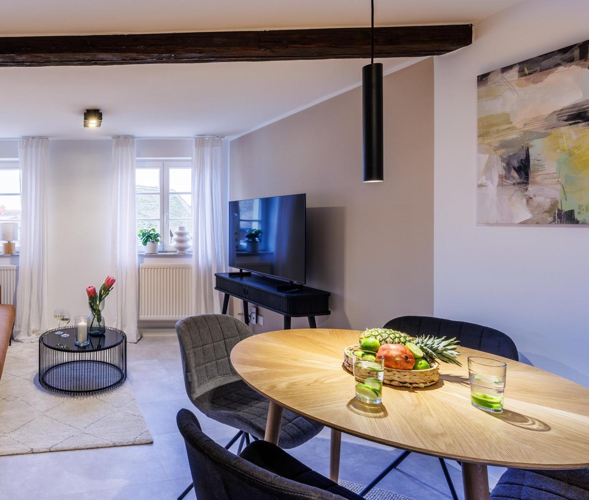 Romantisches Apartment Mit Whirlpool In Bayreuther Fussgaengerzone Экстерьер фото